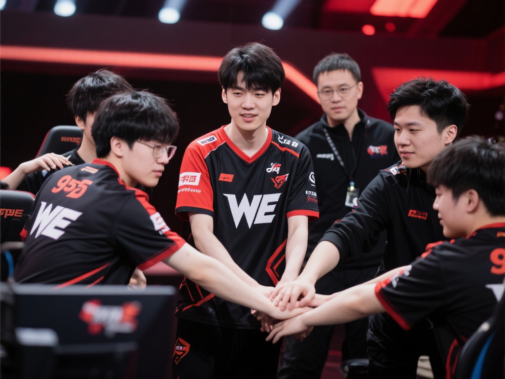 WE成功晋级登峰组，957激动发文力赞团队：我就知道你行！