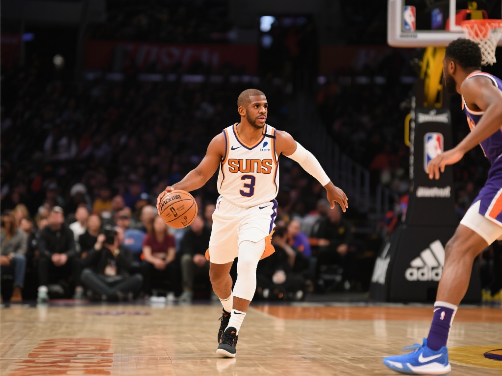 保罗挡拆妙手中投命中，稳住局面终结马刺得分荒